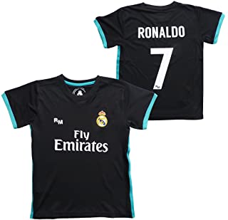 Camisetas Real Madrid 2ª Equi  Talla 8 Años  nº 7 Ronaldo Temporada 2017-2018- Replica Oficial Rogers .
