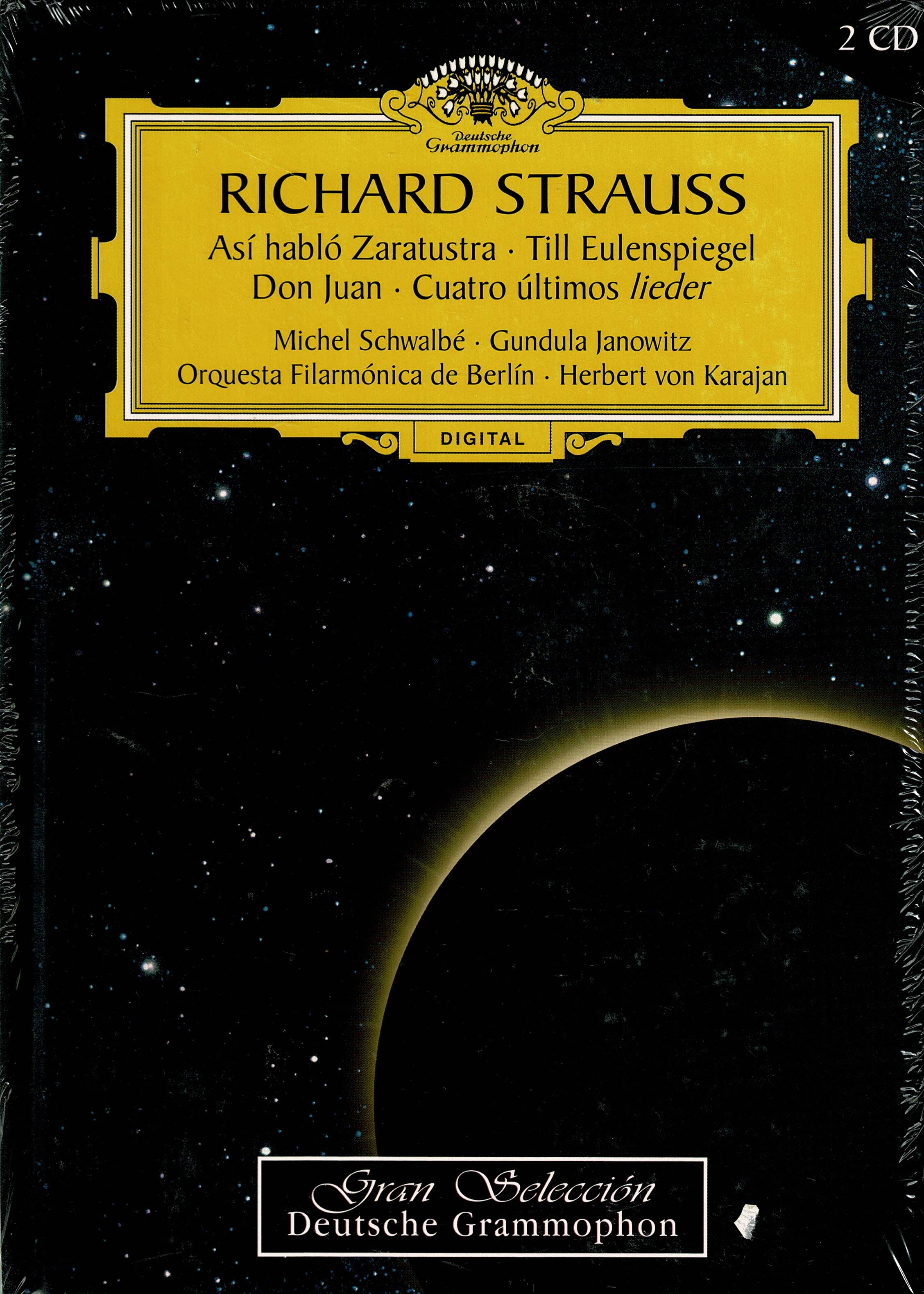 Gran Selección Deutsche Grammophon ,Richard Strauss  2 cd + Libro
