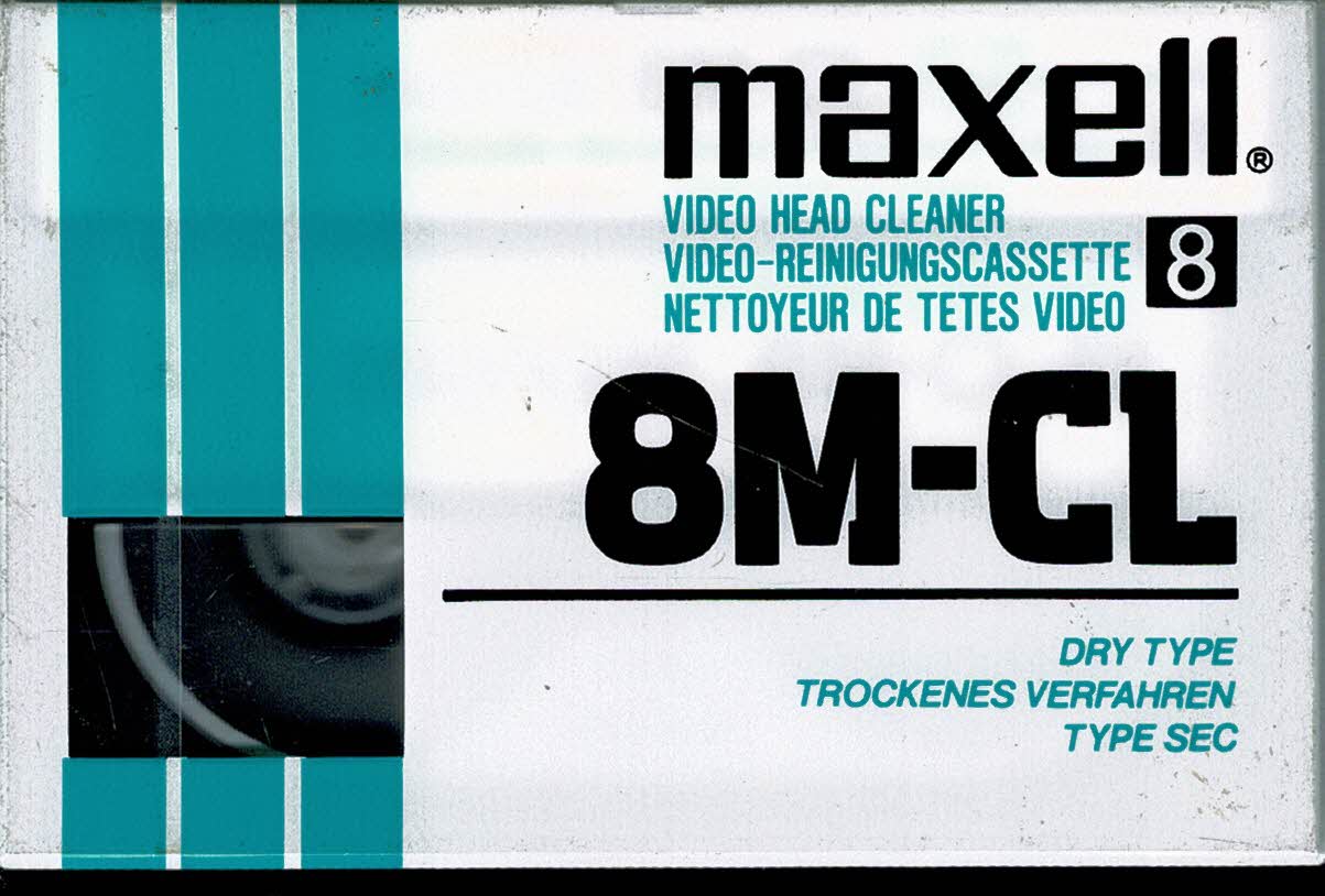 MAXELL  Video Head Cleaner   8M-CL