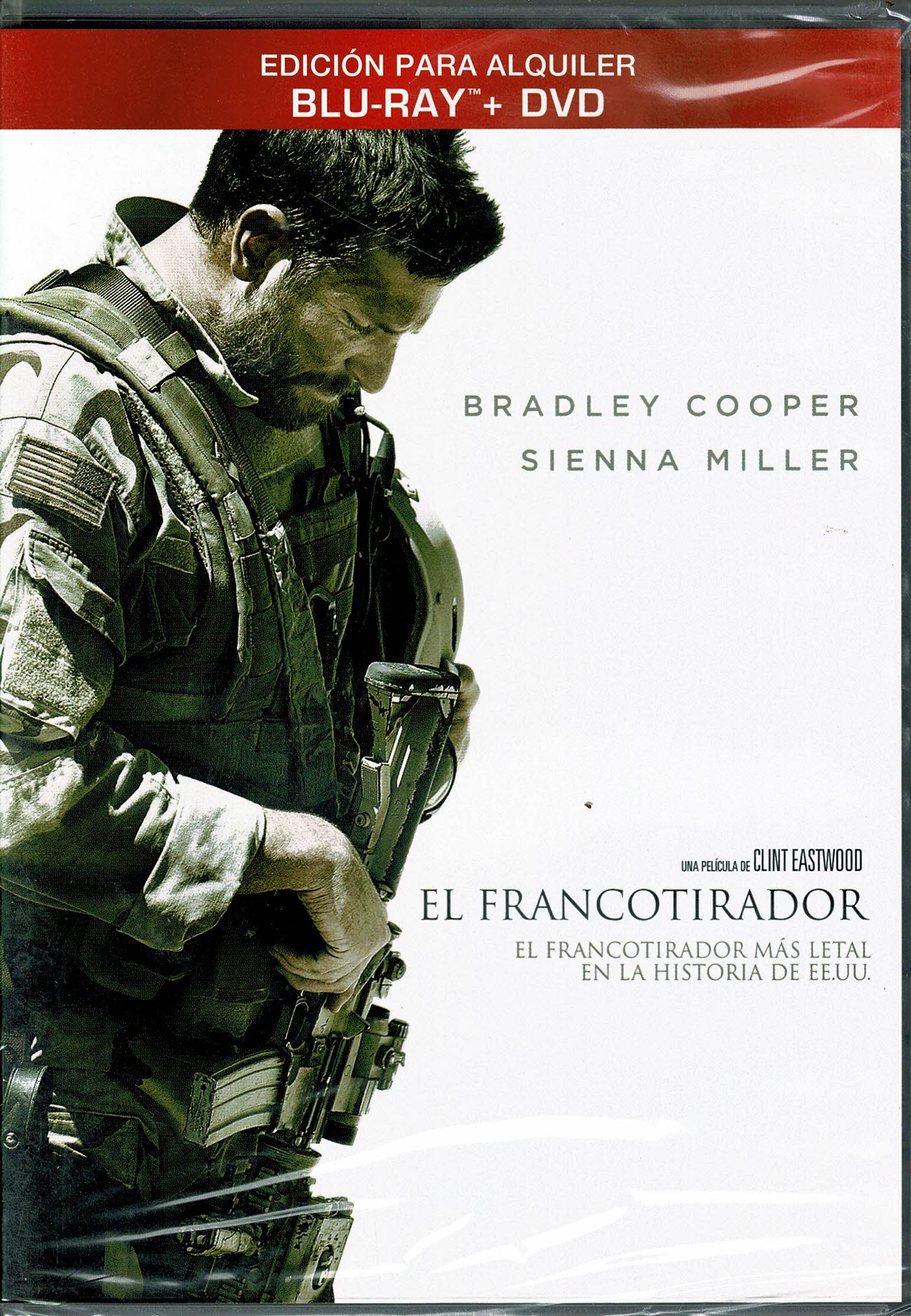 El Francotirador  Edición Blu-ray  DVD