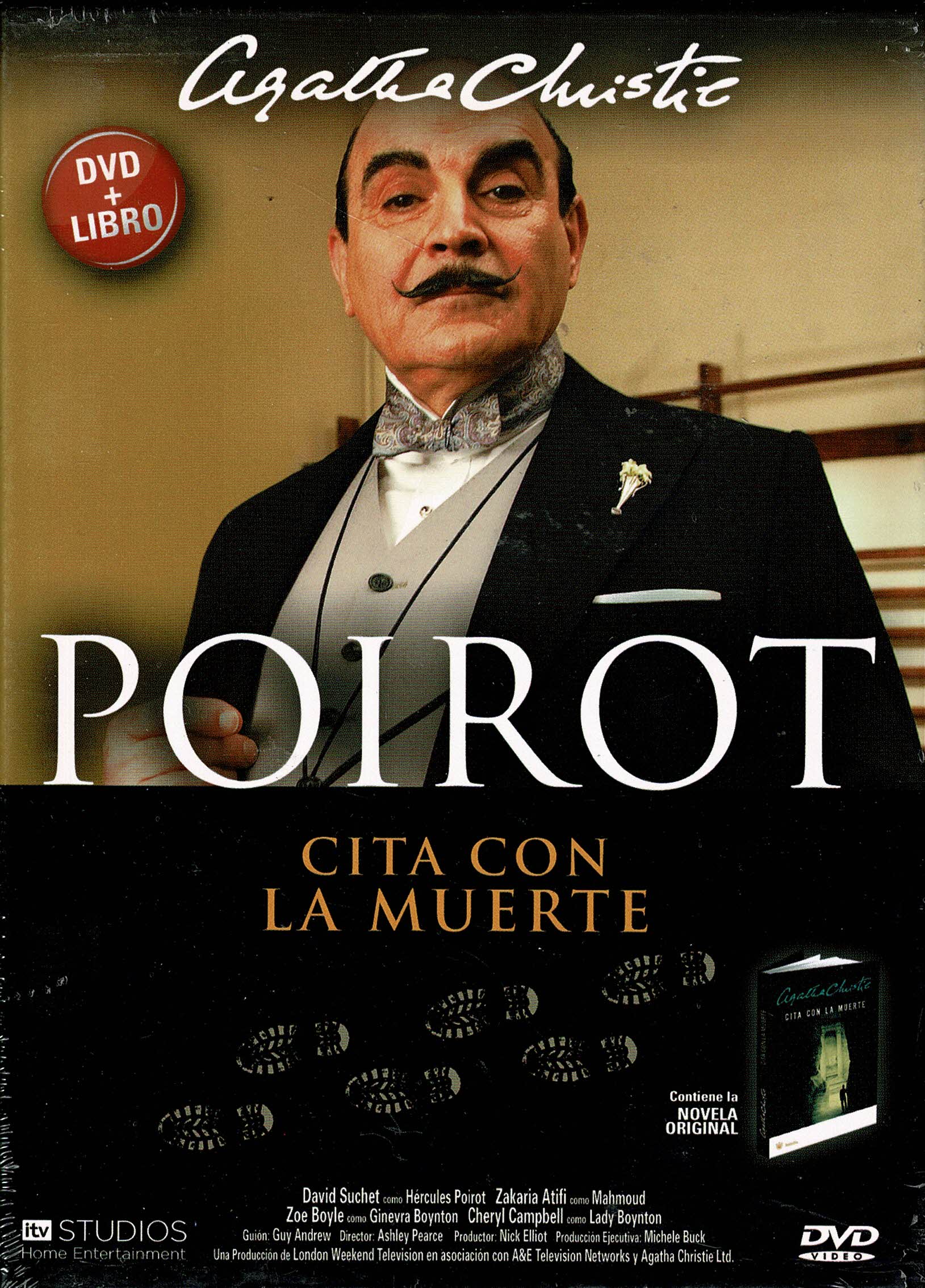 Poirot  Cita Con la Muerte  Caja Incluye la Novela Original de Agatha Christie