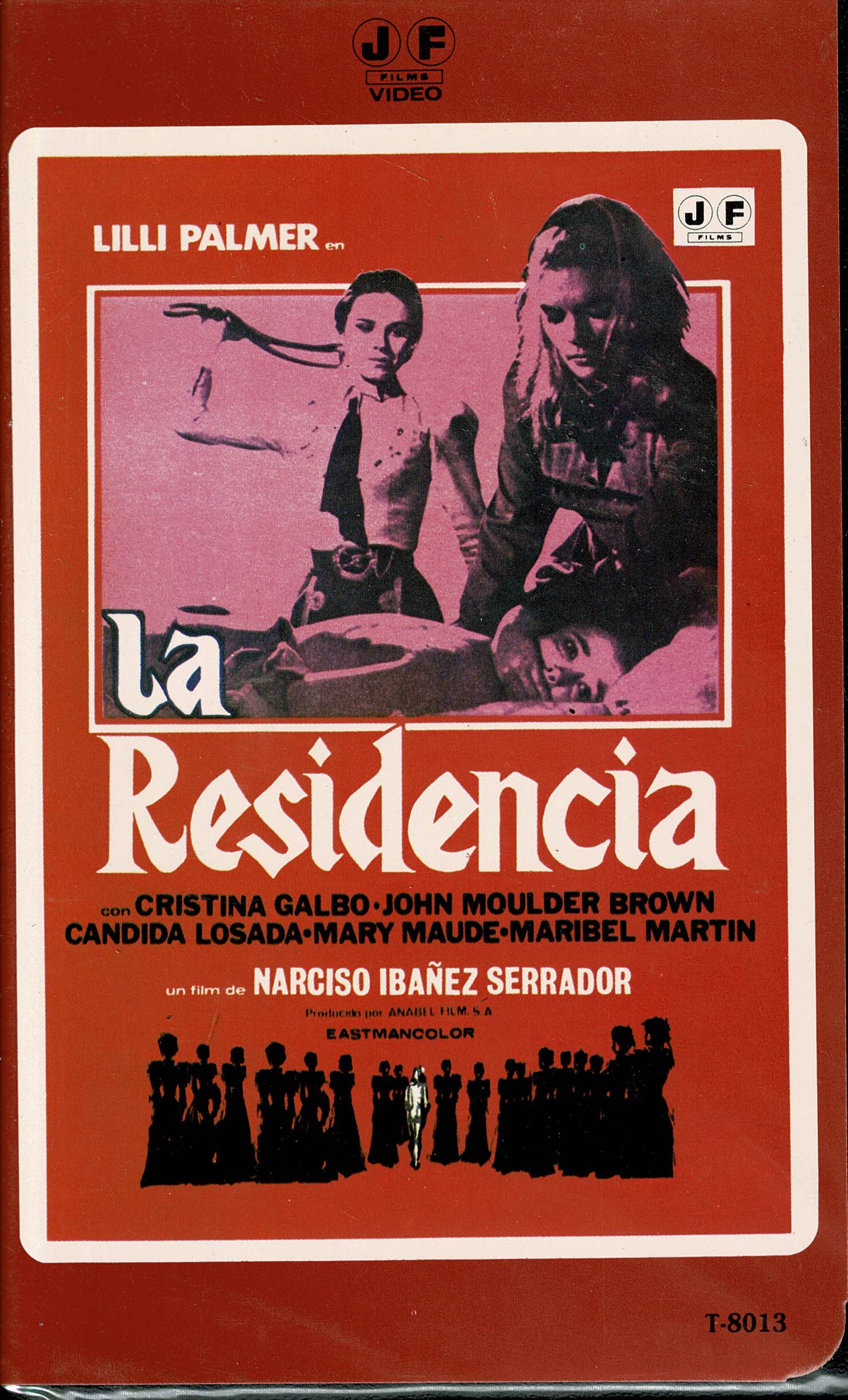 VHS La Residencia  1ª Ediciòn -  Narciso Ibañez Serrador (1969)