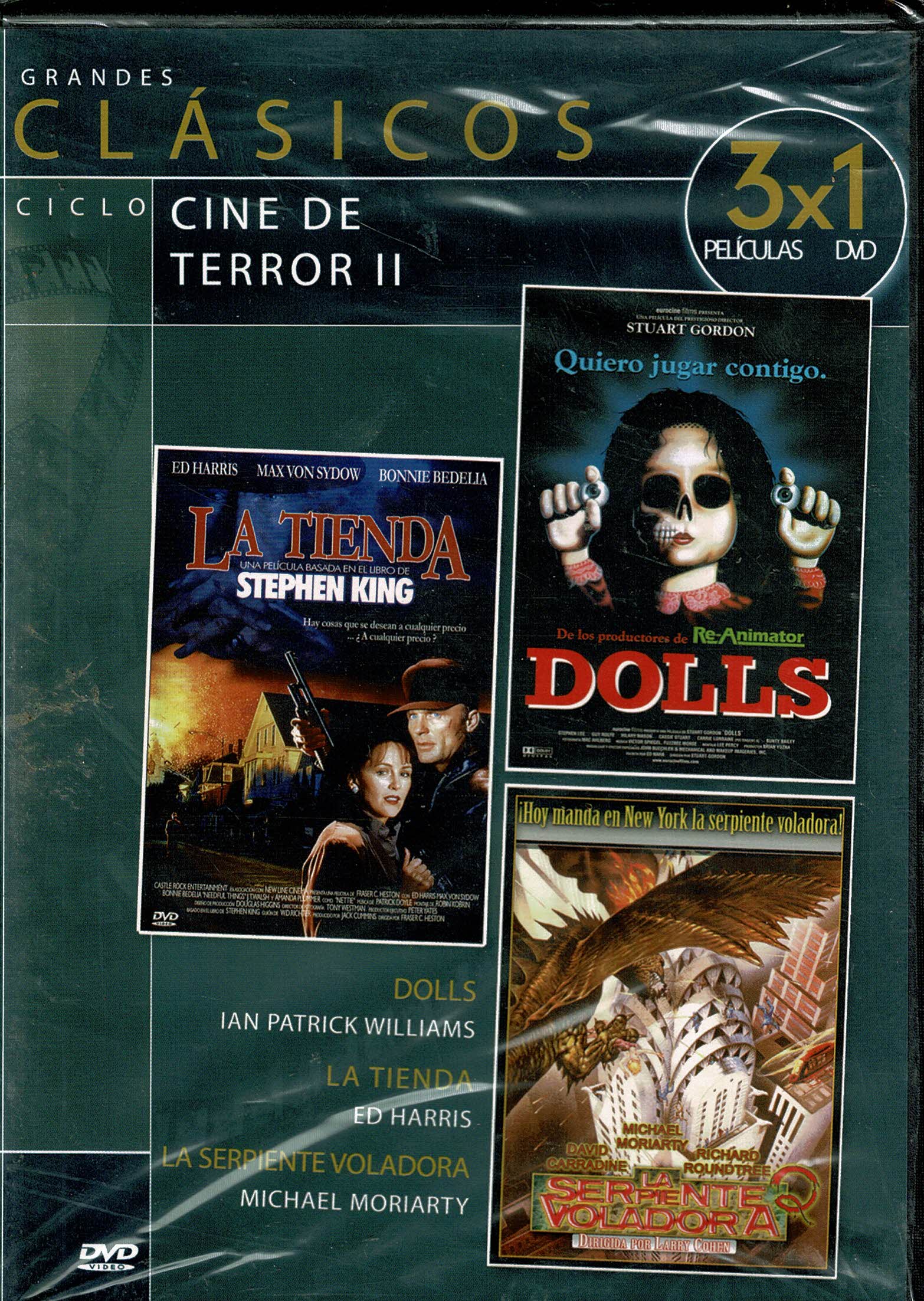 Clasicos Terror , Dolls / La Tienda / La Serpiente Voladora