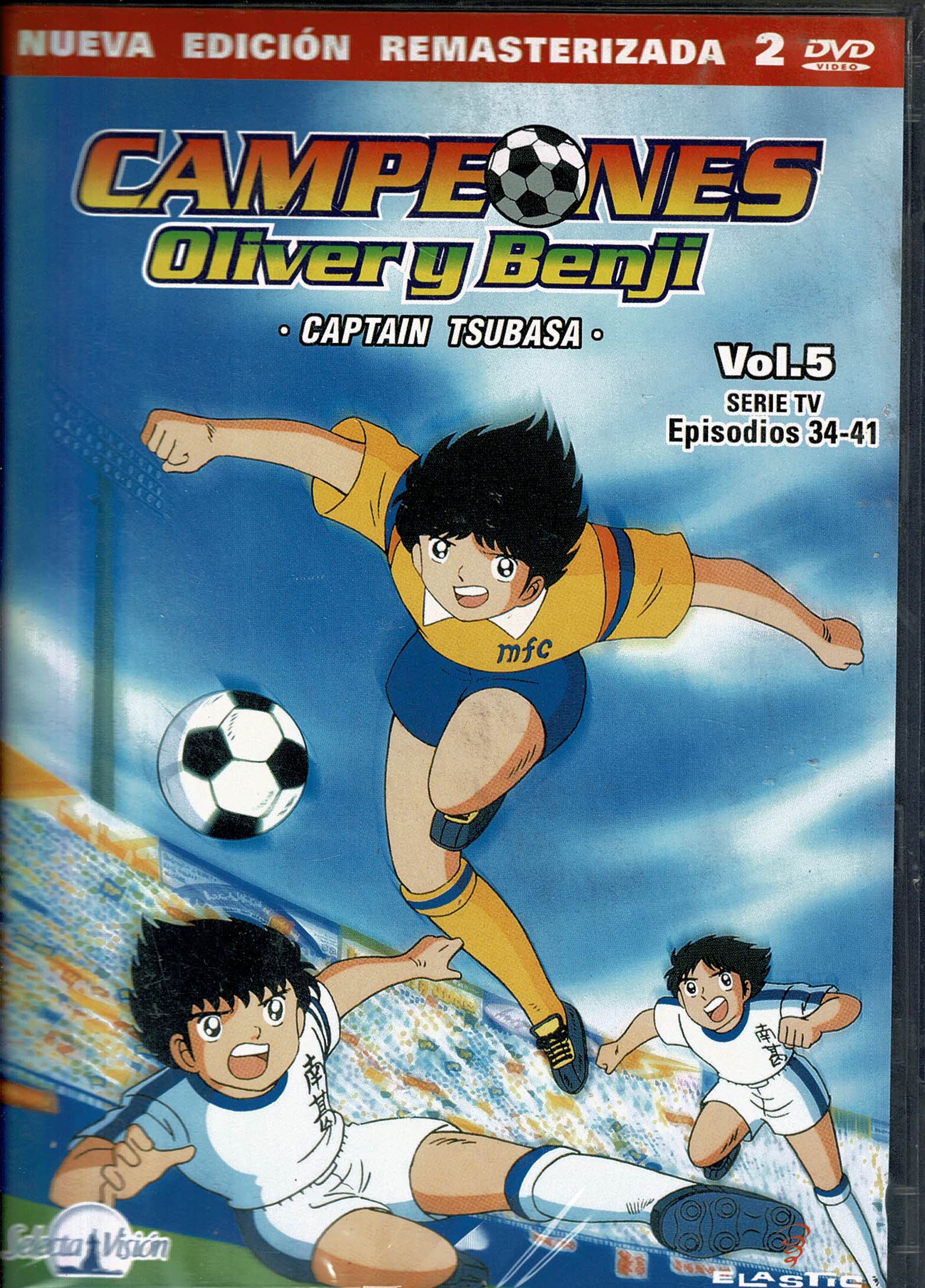 Campeones Oliver y Benji *captain tsubasa* Vol 5 Episodios 34-41