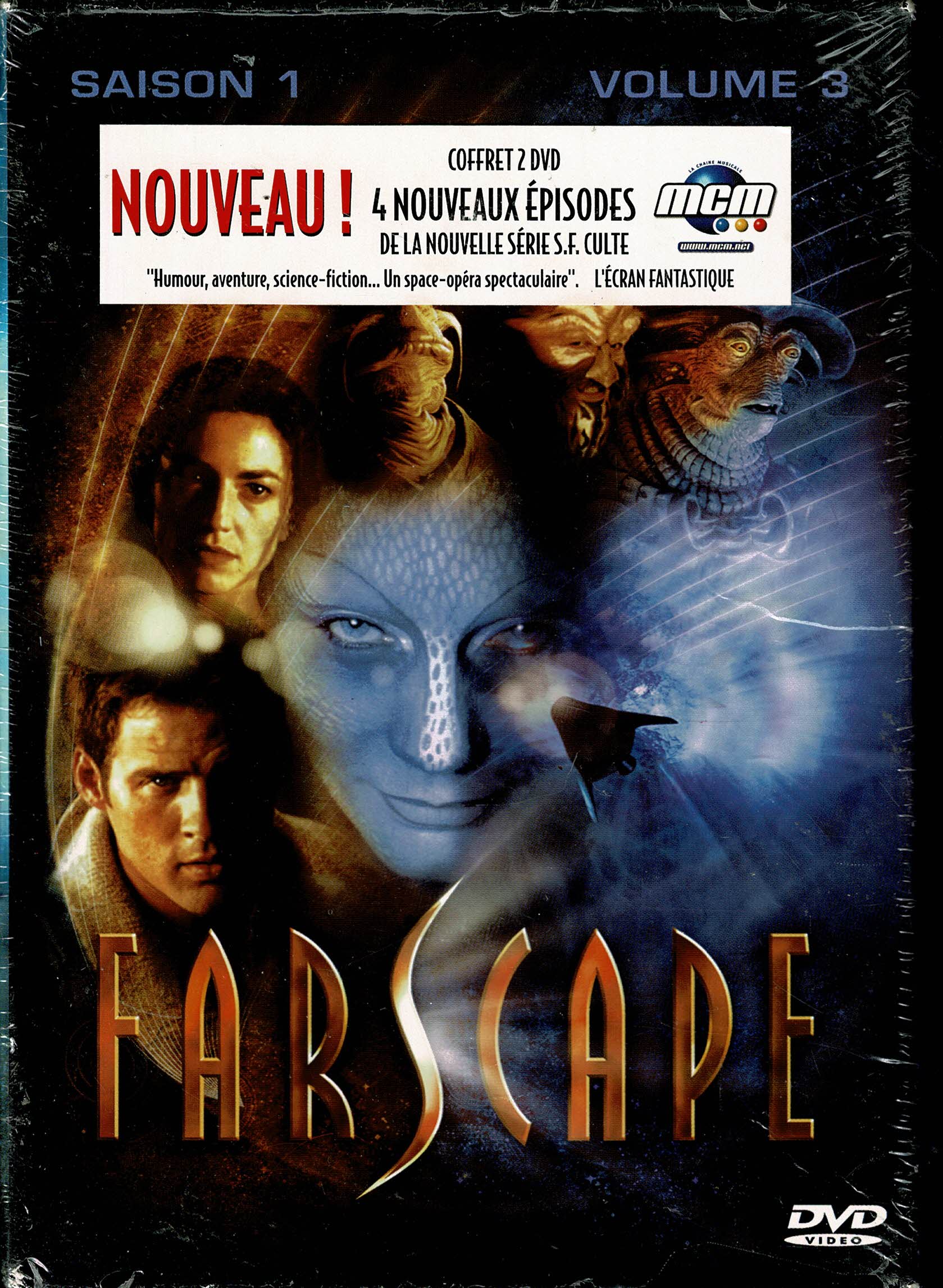 Farscape  Saison 1 volume 3 Episode 11-12-13-14- Idioma Frances