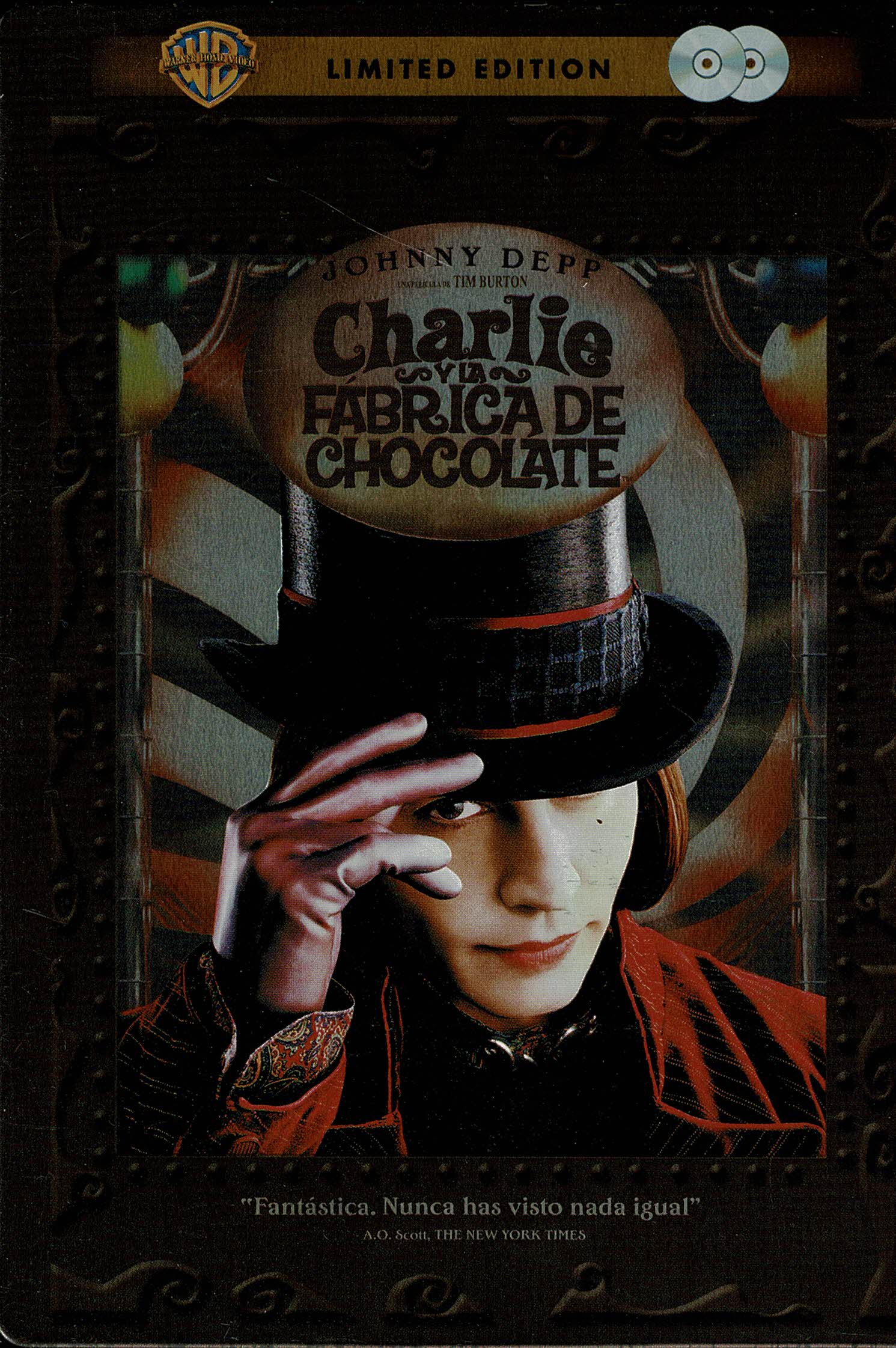 Charlie y la fábrica chocolate (Edición caja metálica) 2 DVD