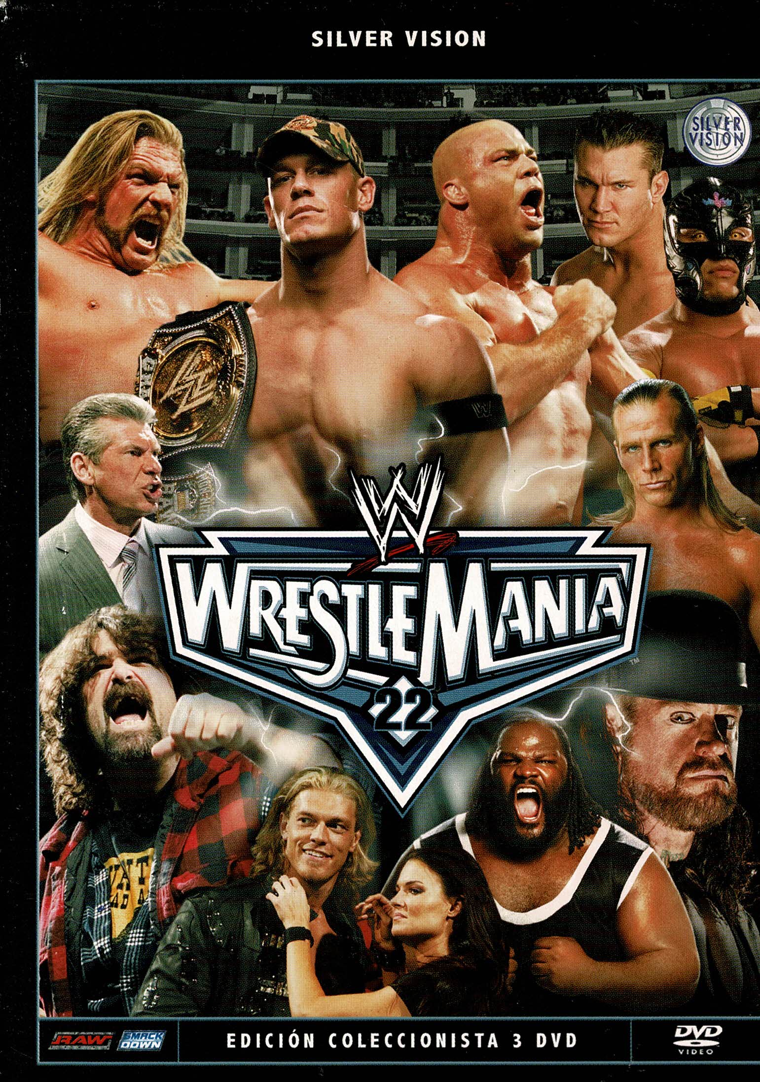 WWW: Wrestlemania 22 (Edición Colección) 3 dvd