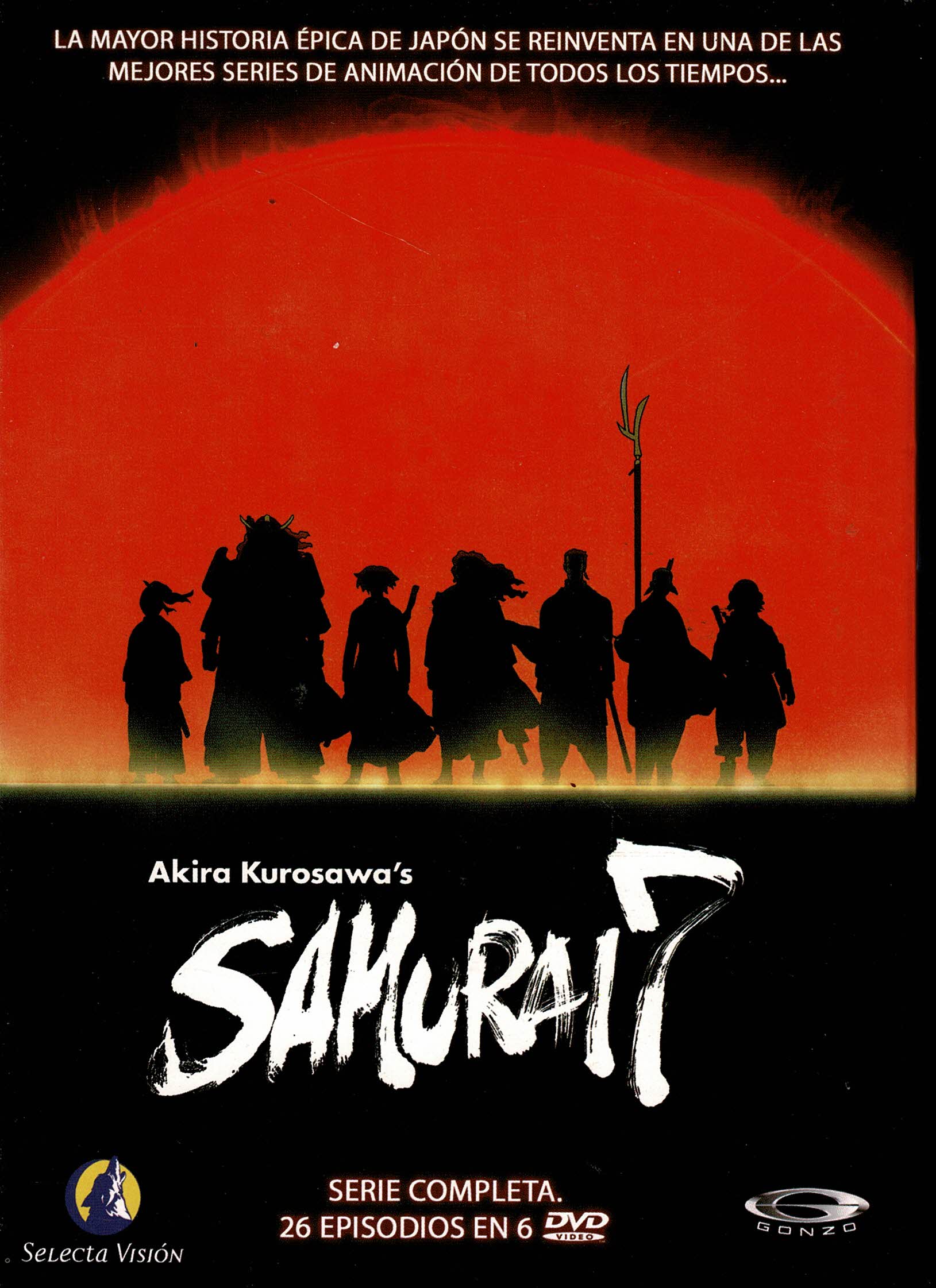 Samurai 7  Serie Completa 26 episodios 6 dvd