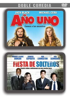 Pack doble comedia: Año uno  (2009)  + Fiesta de solteros (2008)  2 DVD