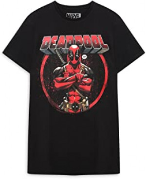 Camisetas Deadpool Talla M Bioworld