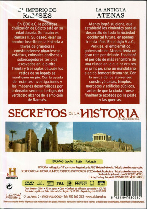 Secretos de la Historia  (Mundos Perdidos)  6 DVD