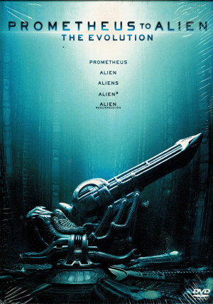Prometheus to Alien the evolution -Alien - Aliens- Alien3-Alien Resurreccion -5 dvd