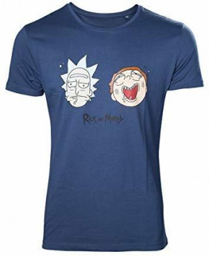 Camisetas Rick y Morty -Wasted Men`s T -Shirt -S