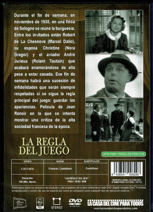 La Regla del Juego     (1939) B/N