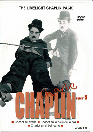 Charlie Chaplin ,3 x 1  Charlot se Evade ,Charlot en la Calle de la Paz, Charlot en el Balneario.