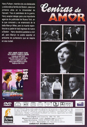 Cenizas De Amor     (1941) B/N