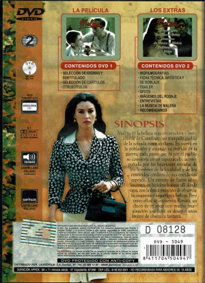 Maléna       (2000)   2 DVD