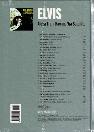 Elvis From Elvis Aloha Fron Hawaii ,Via Satellite  Vol  18 -(1973)  (Incluye CD + Libro 29 Pagina Tapa Dura)