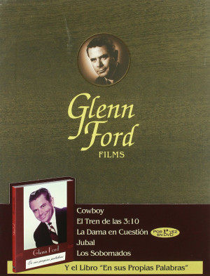 Pack Glenn Ford  5 dvd --Cowboy (1958)- El Tren de las 3:10 (1957)- La Dama en Questión (1940)- Jubal (1956) - Los Sobordados (1953).