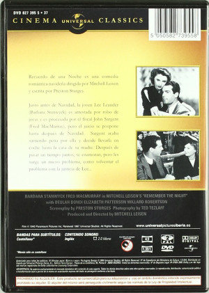 Recuerdo de una Noche     (1940)  B/N  V.O.