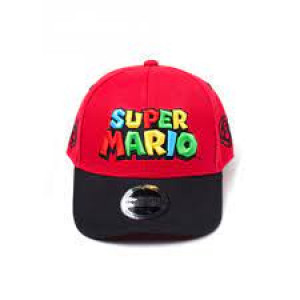 Gorra Super Mario Logo Curved Bill Bioworld