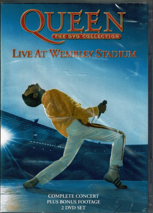 Queen   (Live At Wembley Stadium) Completo 2 dvd