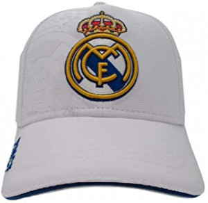 Gorra real Madrid  Junior Blanca (Producto Oficial)