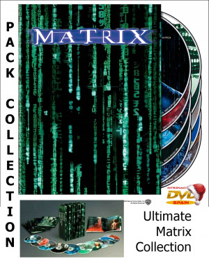 Matrix  Ultimate Matrix Collection  (Triologie) + Experimenta Matrix  3 dvd - Animatrix - Total 10 dvd