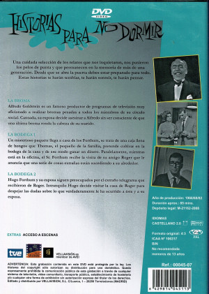 Historias Para no Dormir, Narciso Ibañez Serrador  , La Broma (1966), La Bodega 1 y 2  (1966)  B/N