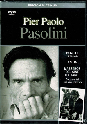 Pier Paolo Pasolini  (Edicion Platinum) 2 dvd  Porcile-Ostia-Maestro del Cine Italiano Documental Una Vita Spezzata.