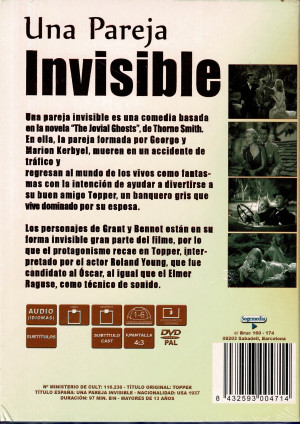 Una Pareja Invisible    (1937)  B/N