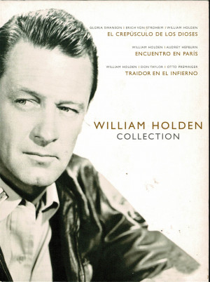 Pack William Holden  3 dvd-El crepúsculo de los dioses-Encuentro en París-Traidor en el infierno.
