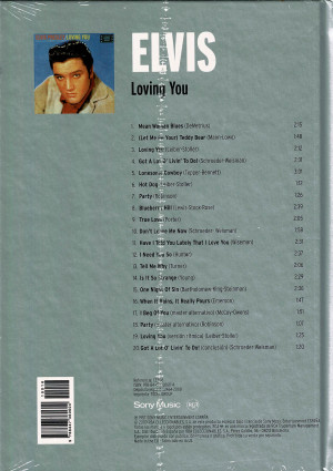 Elvis From Elvis Loving You  ,  Vol  16 -(1957)  (Incluye CD + Libro 29 Pagina Tapa Dura)
