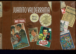 Maletin Juanito Valderama  -9 CD - 5 Peliculas DVD