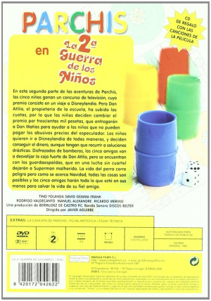 Parchis: La 2ª Guerra de los Niños   (1981) Pelicula y CD de la Musica .