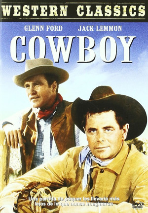 Pack Glenn Ford  5 dvd --Cowboy (1958)- El Tren de las 3:10 (1957)- La Dama en Questión (1940)- Jubal (1956) - Los Sobordados (1953).