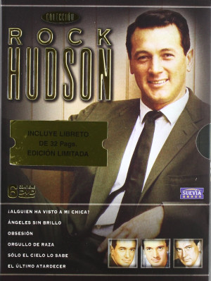 Pack Rock Hudson    6 DVD - ¿Alguien a Visto a mi Chica  1952 - Angeles Sin Brillo 1957 v.o.s - Obsesión 1954 -  Orgullo de Raza 1955 - Solo el Cielo lo Sabe  1955 - El Último Atardecer 1961 -