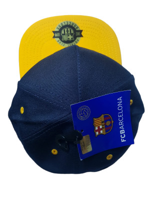 Gorra FCB Rap Amarilla