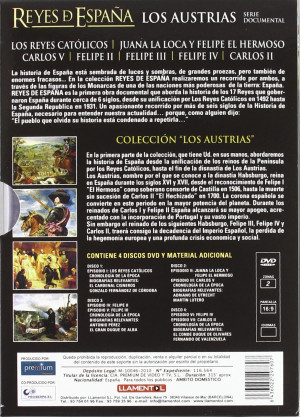 Reyes de España: Los Austrias   (2010)  4 DVD