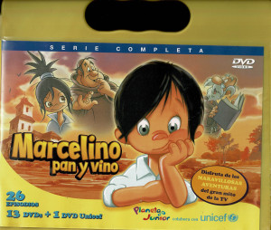 Marcelino Pan y Vino Serie Completa 26 episodios 13 dvd + 1 de Unicef