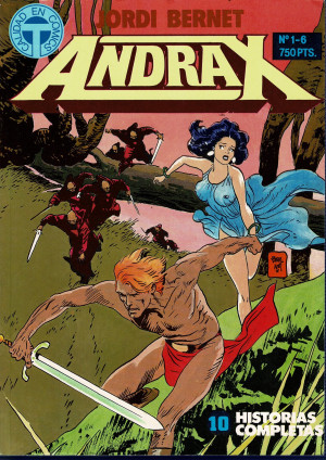 ANDRAX JORDI BERNET Nº1 -6  (1988)