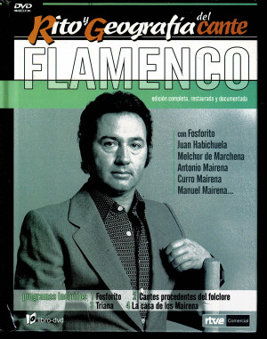 Rito Geografia del Cante Flamenco ,Vol 12 ,Con Fosforito ,Juan Habichuela ,Melchor de Machena ,Antonio Mairena ..... + Libro