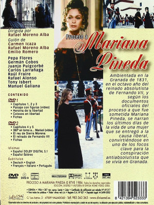 Proceso a Mariana Pineda   (1984) 2 DVD