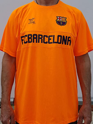 Camisetas FCB Training Talla 14-16 Años Naranja JR