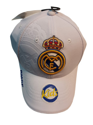 Gorra Real Madrid Junior  Blanca (Producto Oficial)