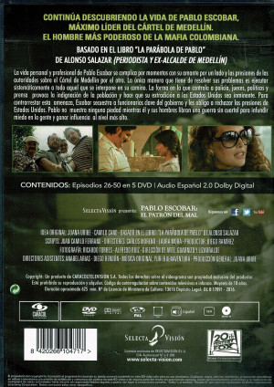 Pablo Escobar. El Patrón Del Mal Temporada 2 [DVD]