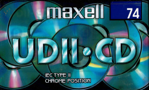 Maxell  UDII-CD 74 Position Chrome