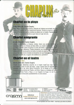 Charlie Chaplin ,3 x 1  Charlot en la Playa ,Charlot Emigrante, Charlot En el Teatro.