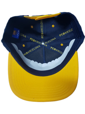 Gorra FCB Rap Amarilla